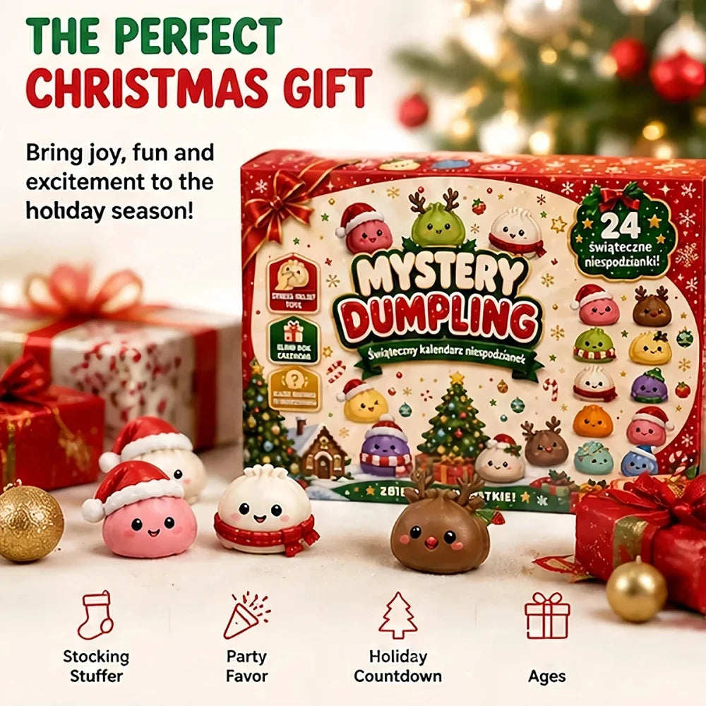 Christmas Advent Calendar Squishy Toy