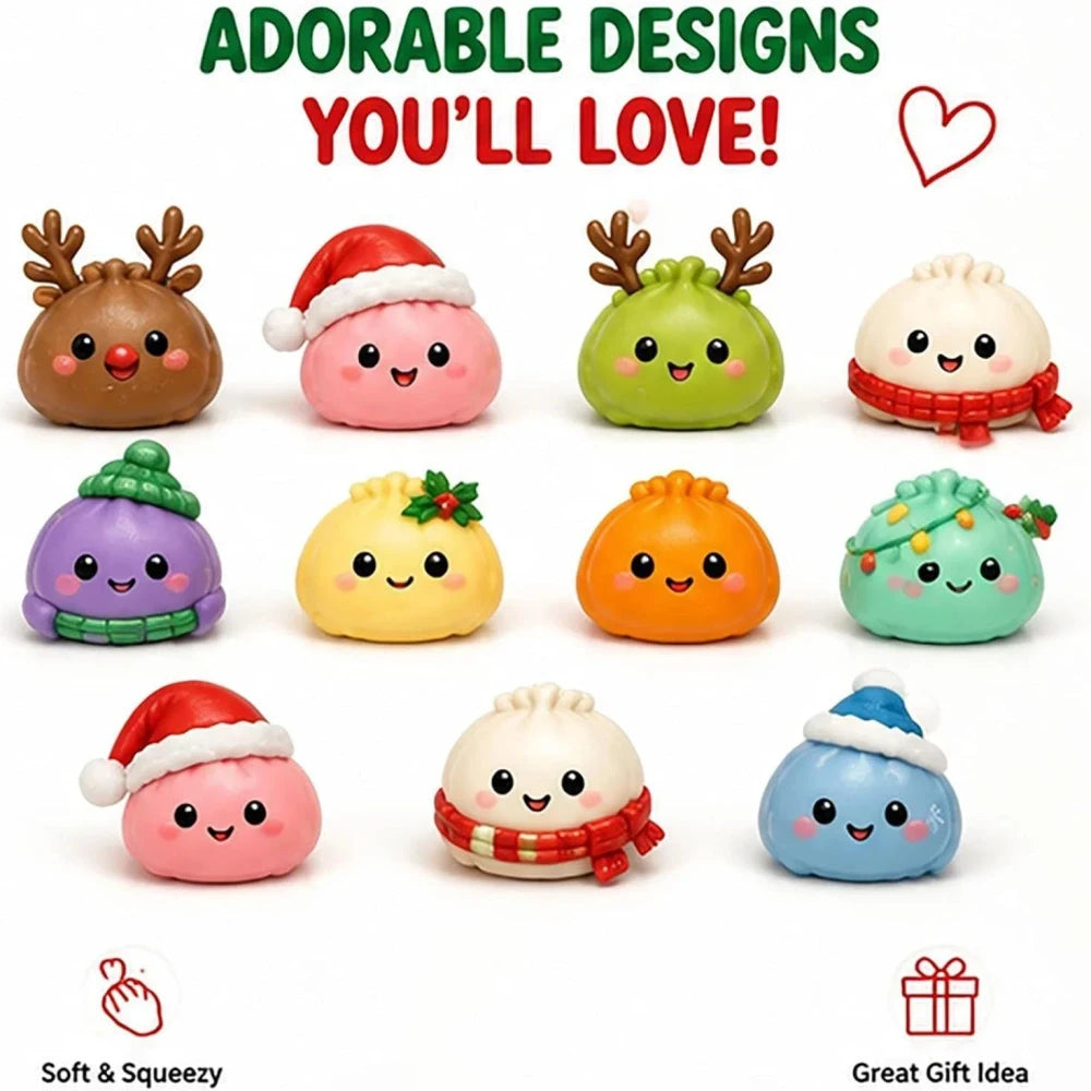 Christmas Advent Calendar Squishy Toy